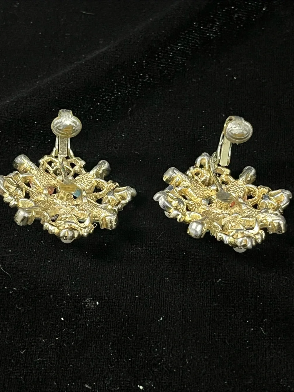 Vintage Sarah Coventry Galaxy Brooch & Clip Earrings Set 1789